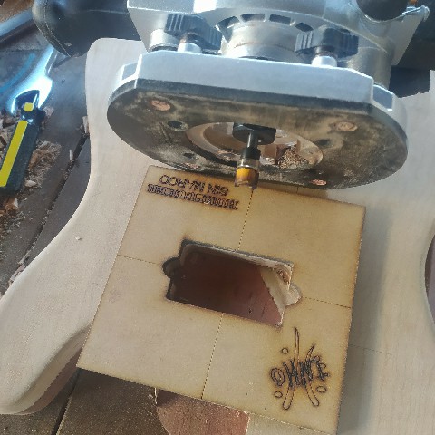 Fotografía guitarra modelo Custom Teleca de ED Guitars